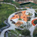 Общественный парк Боулдер (Boulder Park) в Цзинане, Китай