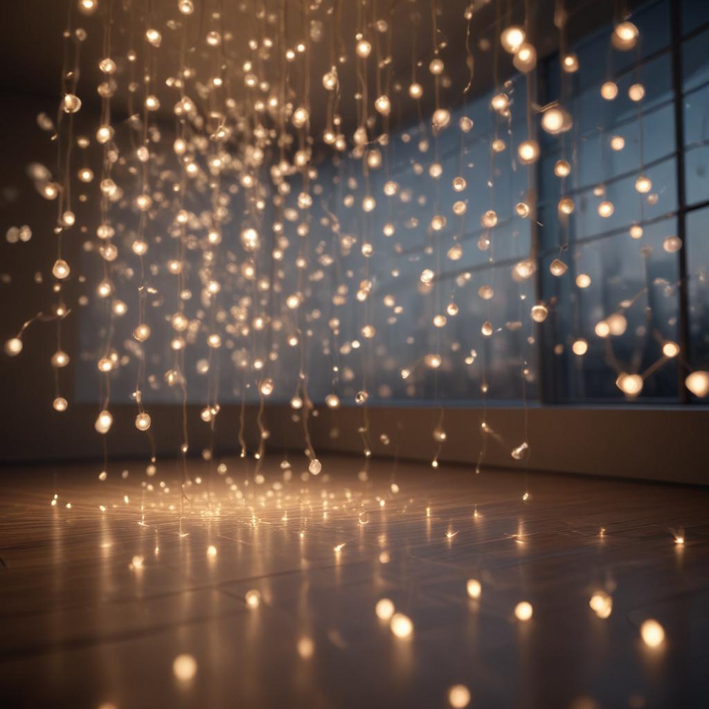 Современные световые инсталляции: техники исполнения и художественные цели