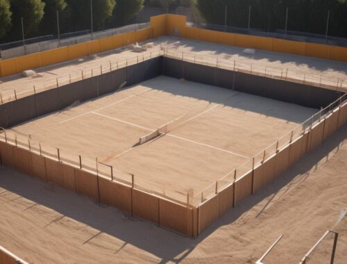 Строительство падел кортов под ключ: проектирование и монтаж