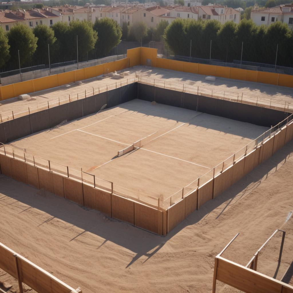 Строительство падел кортов под ключ: проектирование и монтаж