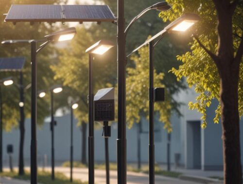 Уличные консольные светильники на солнечных станциях с светодиодным освещением: принципы работы и области применения