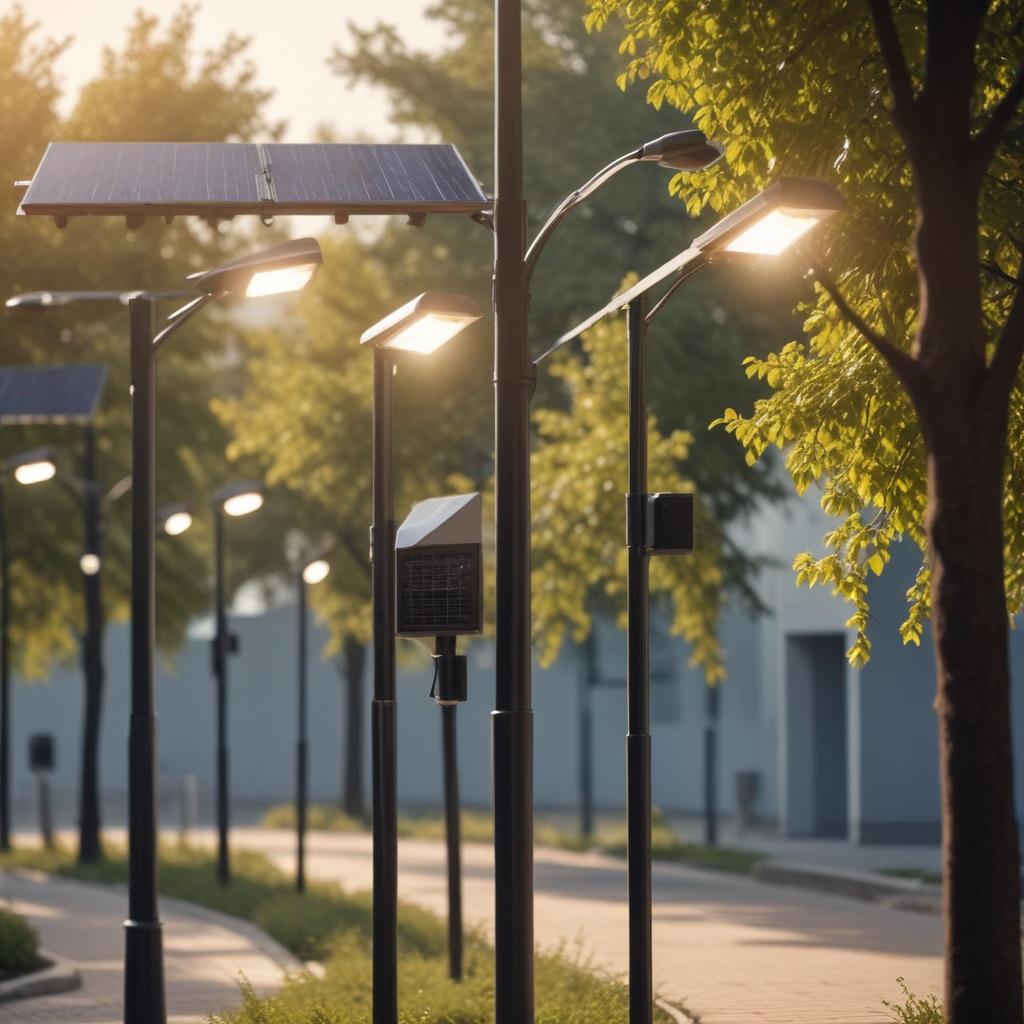 Уличные консольные светильники на солнечных станциях с светодиодным освещением: принципы работы и области применения