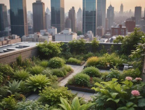 Благоустройство и озеленение крыш как элемент городской среды