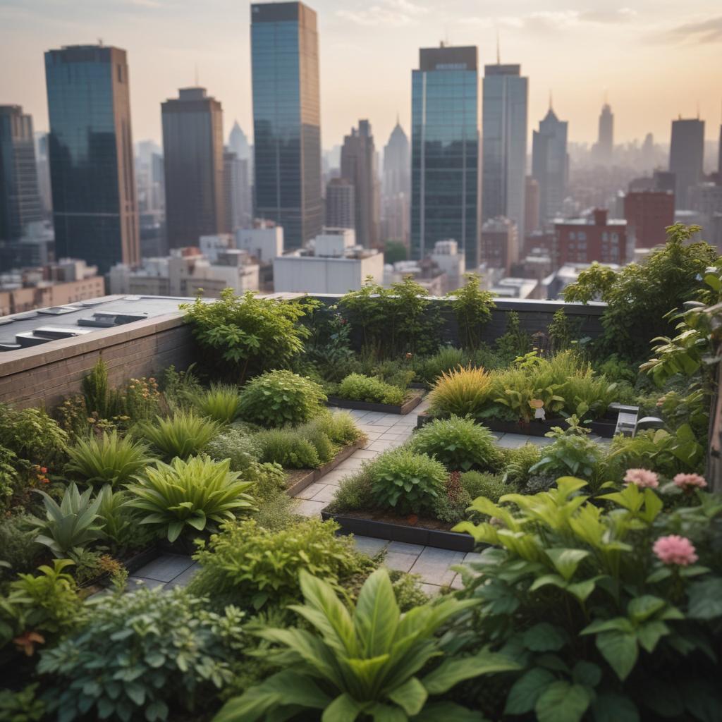 Благоустройство и озеленение крыш как элемент городской среды