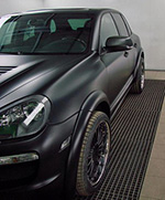 Покраска матовой краской авто